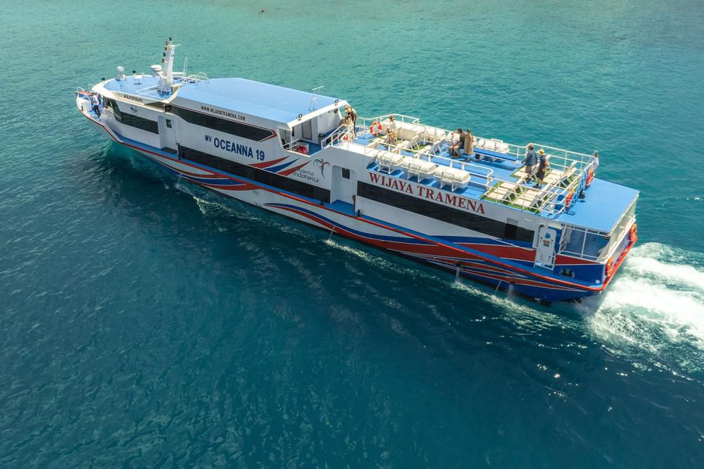 Bali to Lombok fast boat service for tourist